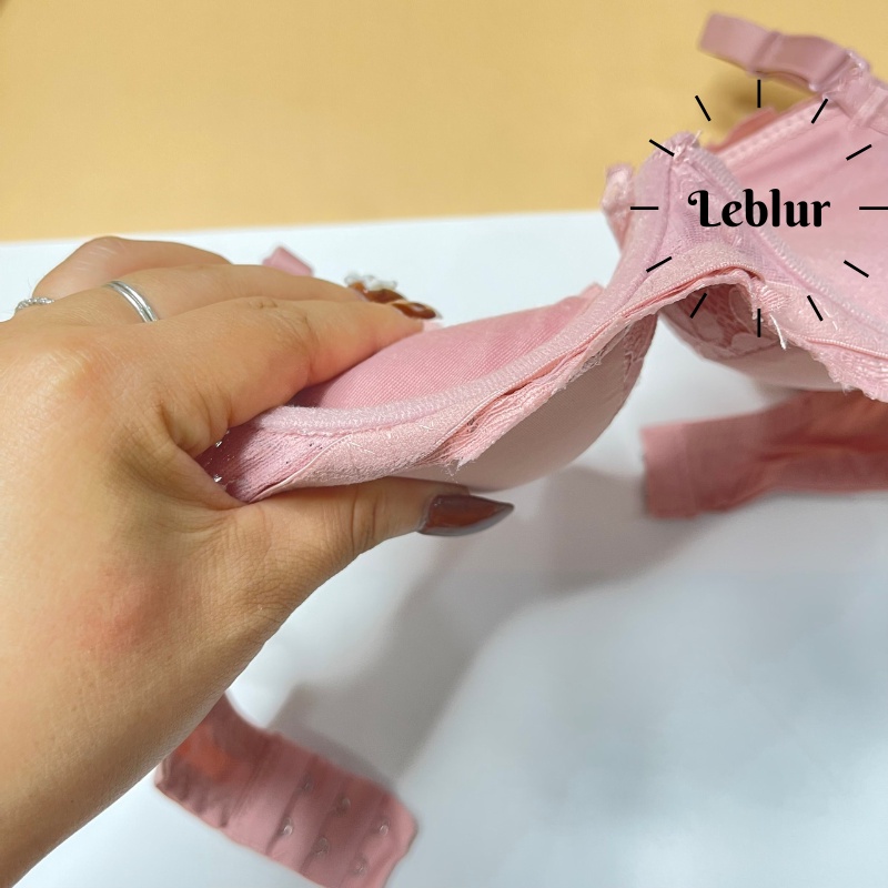 Áo ngực nữ nâng 4cm mềm, áo lót nội y có gọng Thái Lan ren mút dày Sister Hood 2227,Leblur