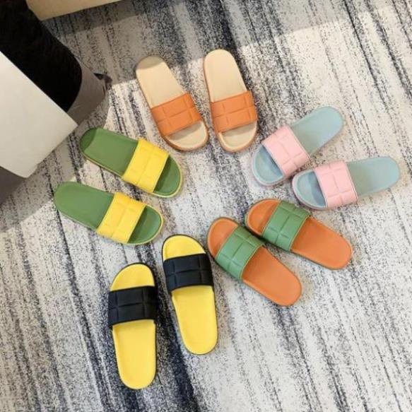 Dép Quai Ngang Bumb Đa Sắc Unisex Cao Câp