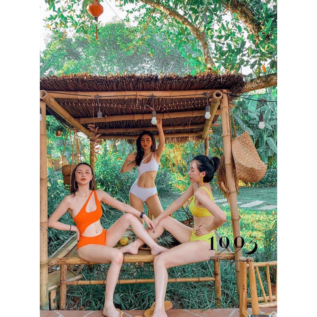 Bikini liền mảnh, Đồ bơi nữ khoét ngực khoét bụng siêu sexy