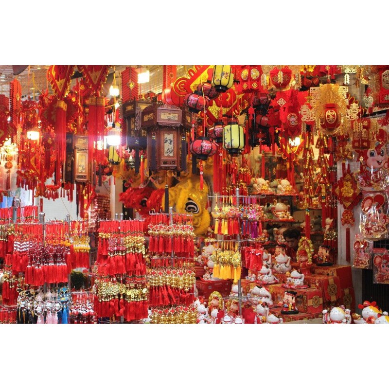 [ Được chọn size] Đèn Lồng Đỏ Trang Trí Tết, Trang Trí Lễ Hội, Trang Trí Trung Thu
