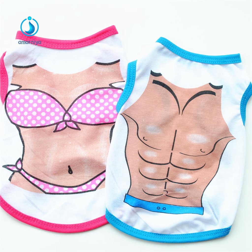 Áo Bikini Sát Nách Thời Trang Làm Quà Tặng Cho Cún Cưng