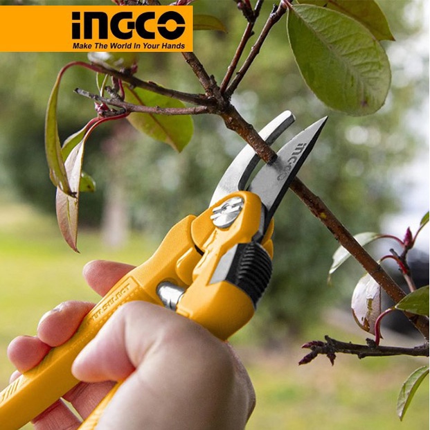 Kéo cắt tỉa cây cảnh, hàng rào, làm vườn INGCO HPS0201 8&quot;(200mm)