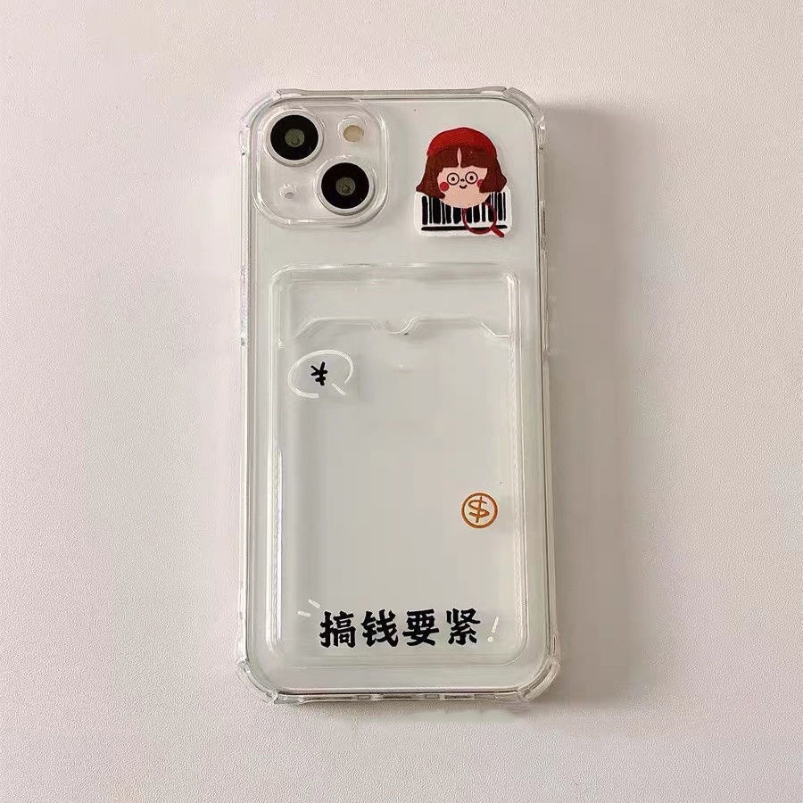 Ốp Điện Thoại TPU Silicon Mềm Trong Suốt Chống Sốc Cho IPhone 14 13 12 mini 11 10 Pro XS Max X XR 8 7 6 6S Plus