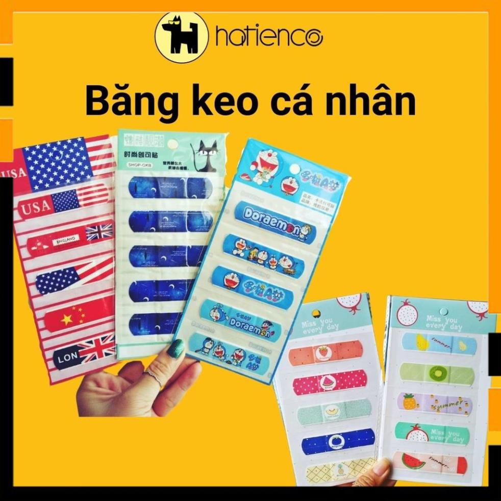 Băng cá nhân, băng keo cá nhân hình dễ thương cho bé