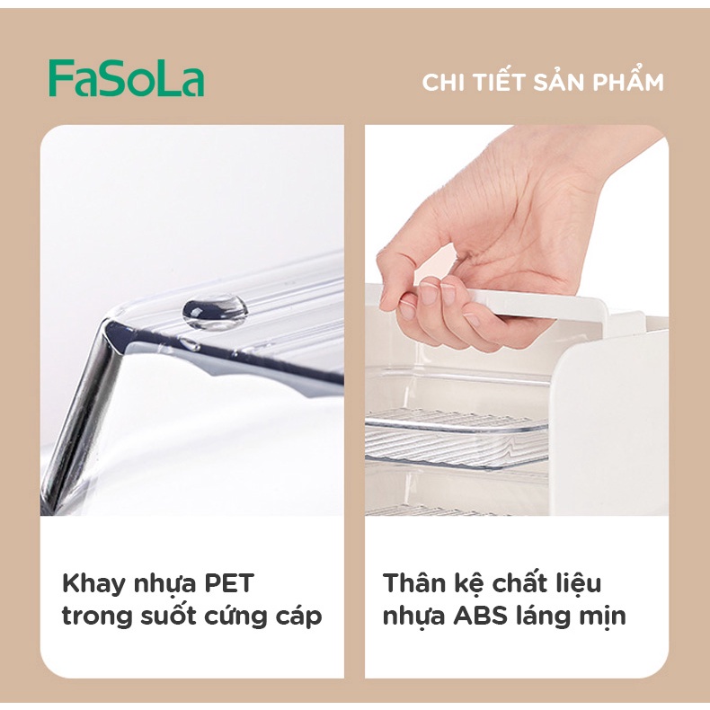 Kệ, khay để đồ, gia vị, thực phẩm nấu nướng tiện lợi FASOLA FSLSH-238