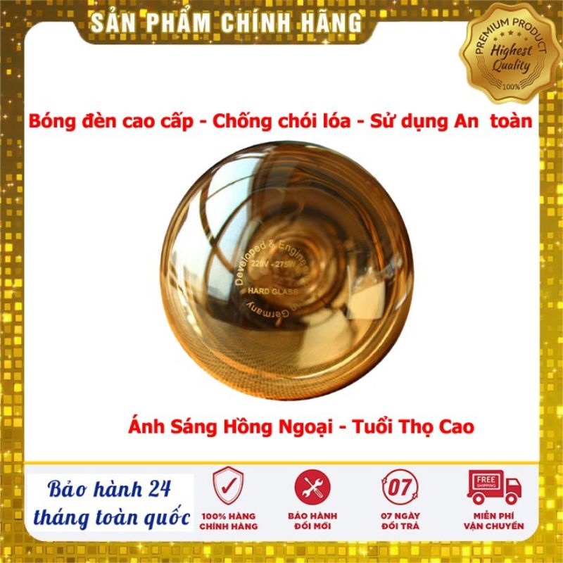 Đèn sưởi nhà tắm treo tường 2 bóng, 3 bóng Fuji Pova, chống đột quỵ, bóng hồng ngoại, hàng chính hãng - bảo hanh 2 năm