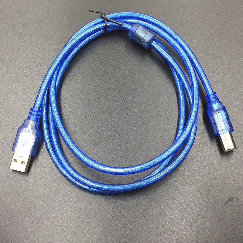 Dây cáp máy in cổng USB dài 1,5M - 3M- 5M- 10M màu xanh, truyền dữ liệu tốc độ cao