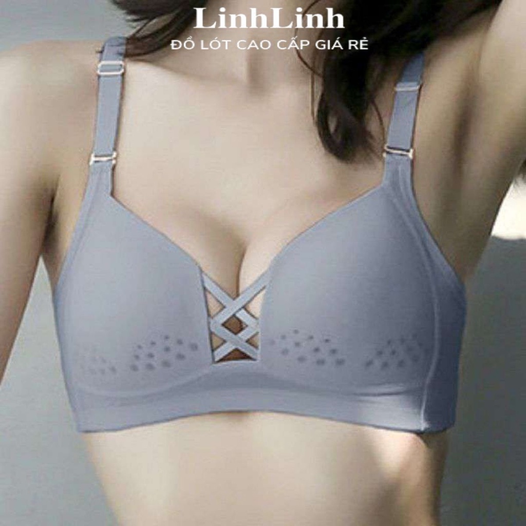 Áo Lót Nữ Thông Hơi ⭐FREESHIP⭐ Áo Ngực Lưới Tạo Khe - Nâng Ngực Không Gọng 195