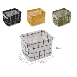 Giỏ vải đựng đồ cá nhân văn phòng nhiều mẫu shop bán buôn giá gốcwelike