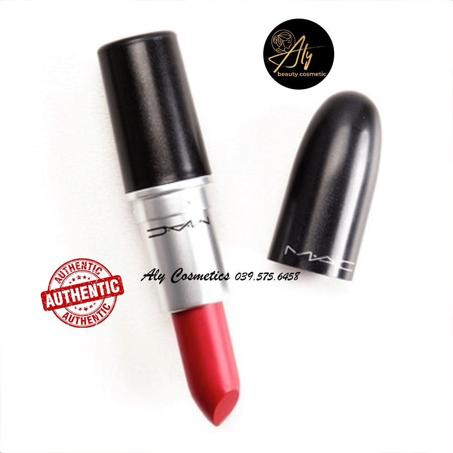 [AUTH 100%] M.A.C Ruby Woo 707 Màu Đỏ Cổ Điển – Retro Matte