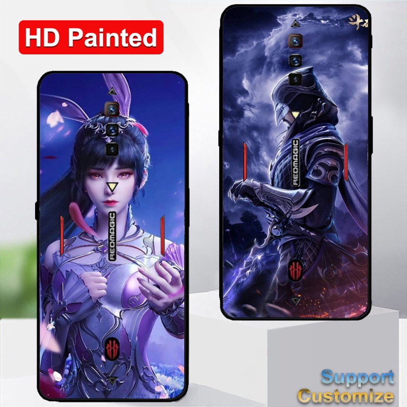 Douluo Ốp Điện Thoại In Hình hd Cho nubia red magic 6 slim dou po cang qiong red magic 6s pro capas for zte nubia redmagic 6 pro
