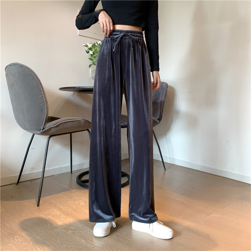 Quần Dài Ống Rộng Thời Trang Cho Nữ