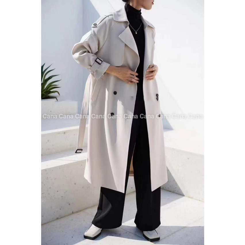 Áo  Khoác Mang Tô Dáng Dài 3 Màu Tag Bolling | CANA SHOP | BigBuy360 - bigbuy360.vn