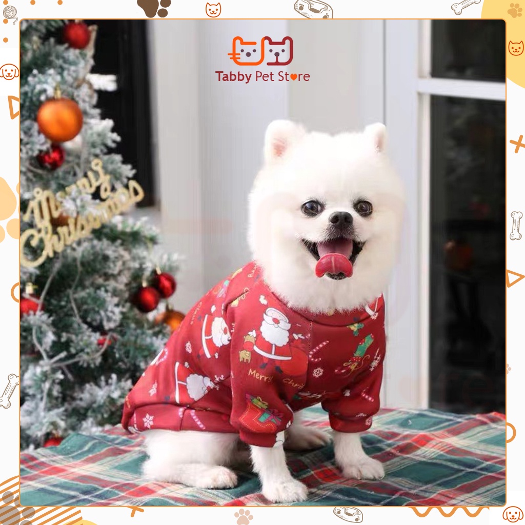 Quần áo cho chó mèo thú cưng chất liệu nỉ co giãn thời trang đáng yêu Tabby Pet Store
