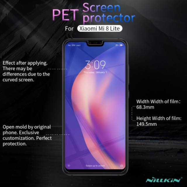 Nillkin Miếng Dán Cường Lực Cho Xiaomi Mi 8 Youth / Mi 8 Lite