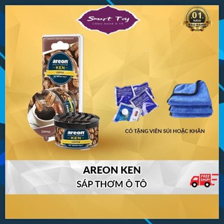 Sáp thơm nước hoa ô tô areon khử mùi xe hơi cao cấp- areon ken chính hãng nhập khẩu bulgaria hương thơm tự nhiên dễ chịu