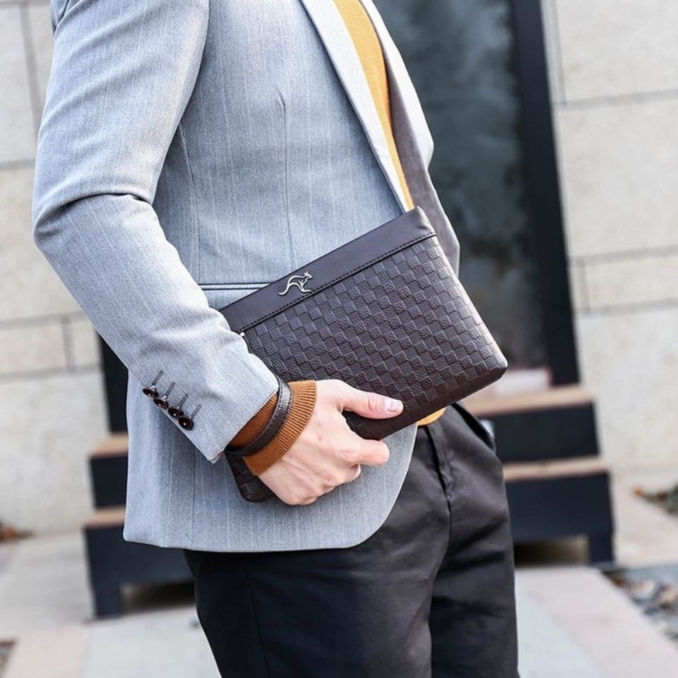 Ví da cầm tay thời trang dành cho nam NSGSB33 | BigBuy360 - bigbuy360.vn