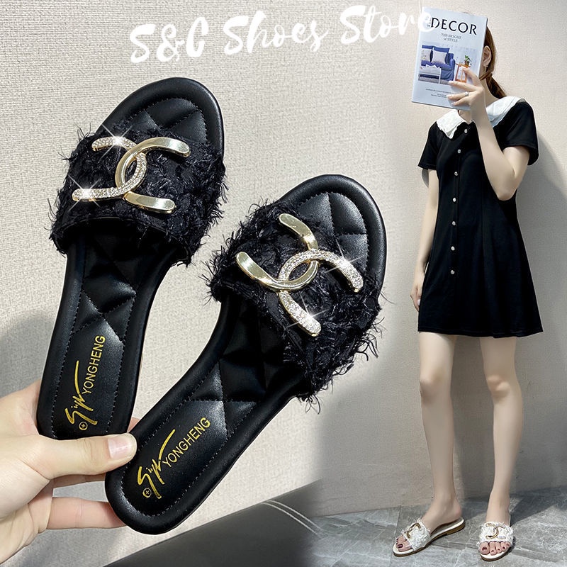 Sandal Đế Thấp 1.5CM Mềm Mại Chống Trượt Chống Mòn Thoải Mái Thời Trang Dành Cho Bạn Nữ
