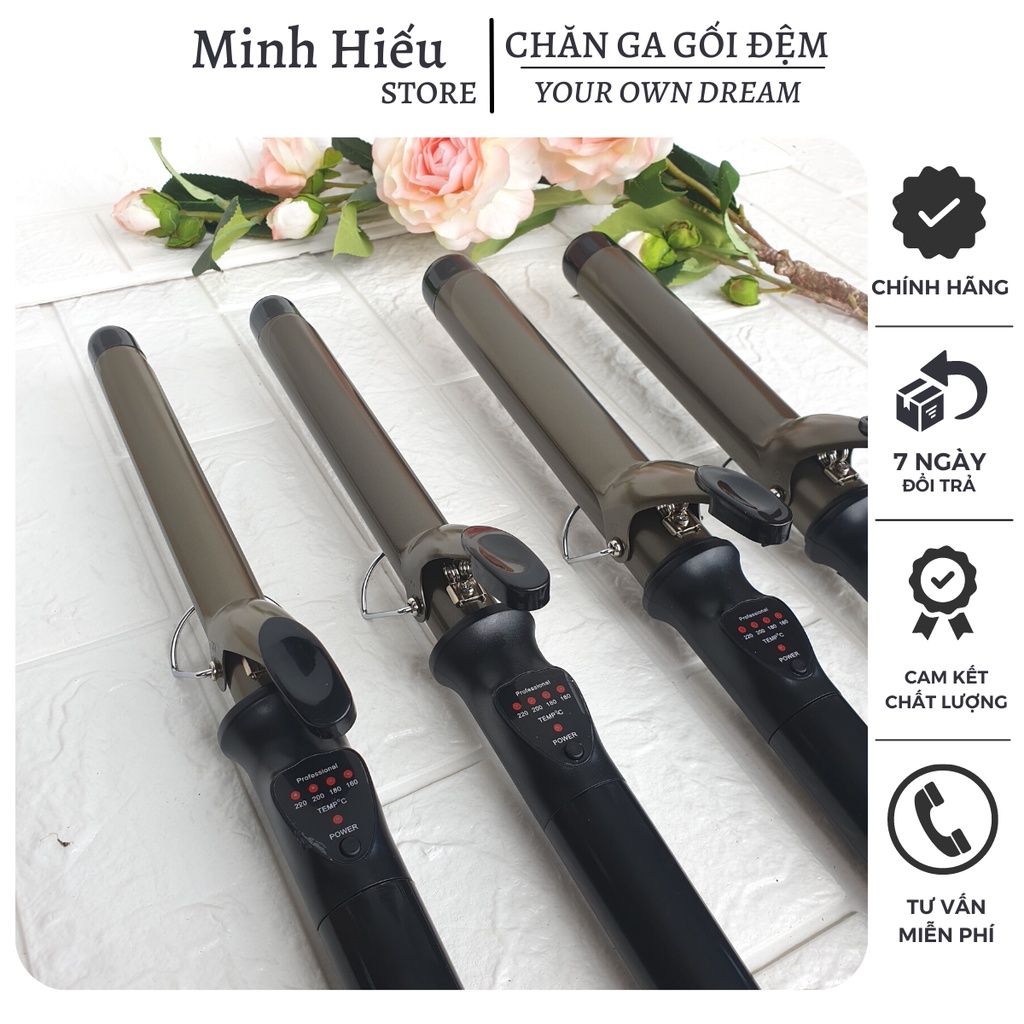Máy uốn tóc cao cấp Shouhow - Nhập khẩu Hàn Quốc - Đơn giản, gọn gàng thuận tiện khi đi du lịch - Bảo hành 3 tháng
