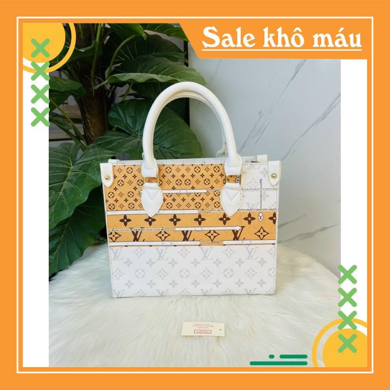 HÀNG CÓ SẴN 2 H TÚI XÁCH NỮ DÁNG CÔNG SỞ phối màu LV SANG TRỌNG THANH LỊCH THỜI TRANG CAO CẤP GIÁ RẺ