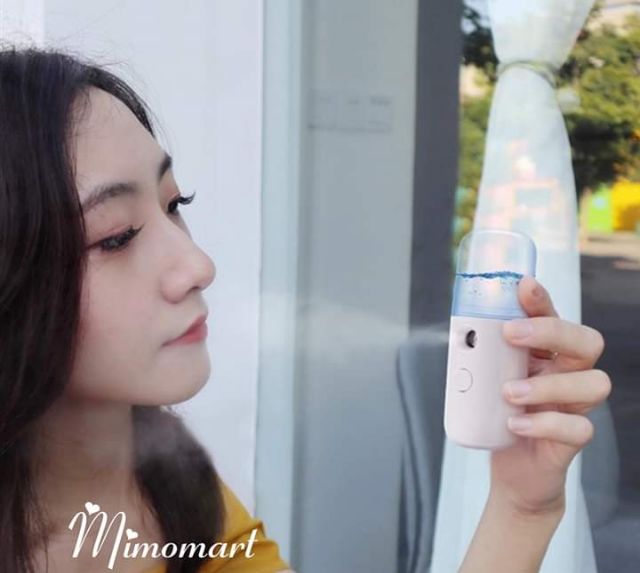 Máy xịt khoáng phun sương nano mini xông hơi xông mặt kháng khuẩn