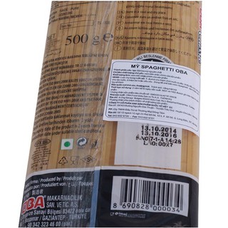 MỲ SPAGHETTI OBA 500gr