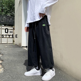 Quần Dài Ống Rộng Phong Cách Hip Hop Nhật Bản Thời Trang Xuân Thu Cho Nam