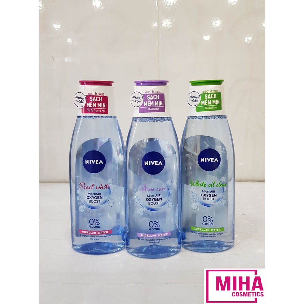 Nước Tẩy Trang Không Cồn NIVEA 200ml Thái Lan