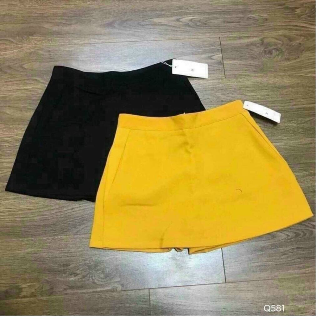 Quần giả váy chữ A lưng cao có quần lót trong chất vải vimter l1 sẵn 4 màu phối đồ siêu xinh | BigBuy360 - bigbuy360.vn