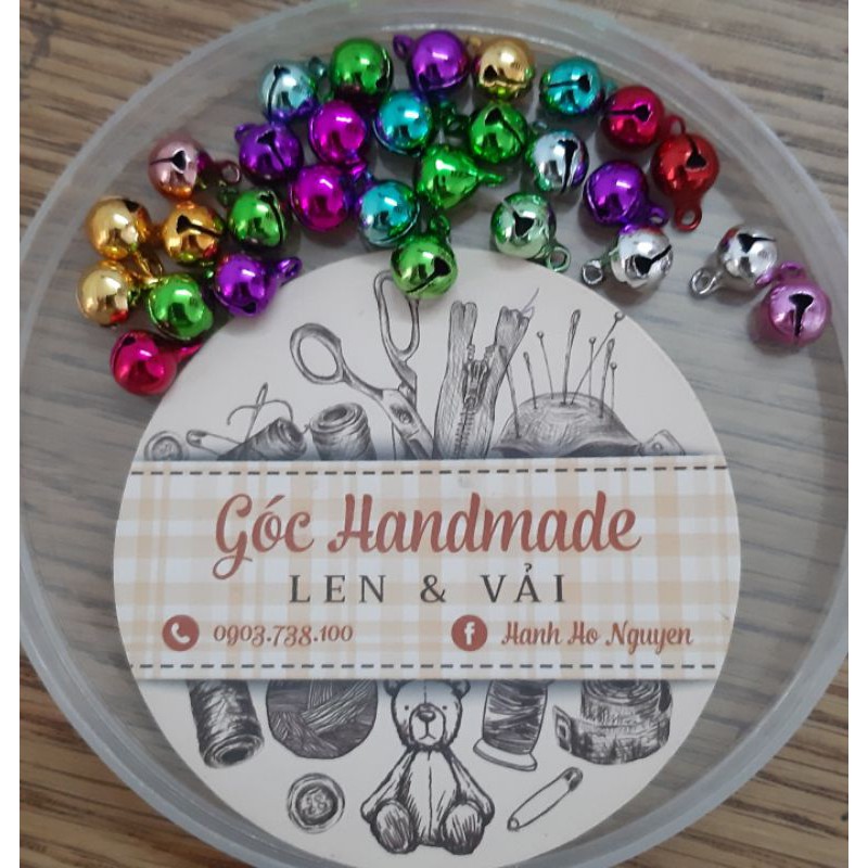 set 10 chuông nhỏ đủ màu
