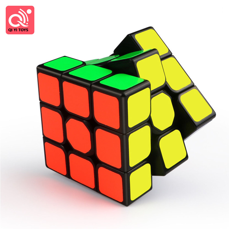 Đồ Chơi Khối Rubik 3 X 3 X 3 Với Nhiều Màu Sắc Kích Thích Trí Não Cho Bé