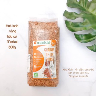 Hạt lanh vàng hữu cơ Markal 500g