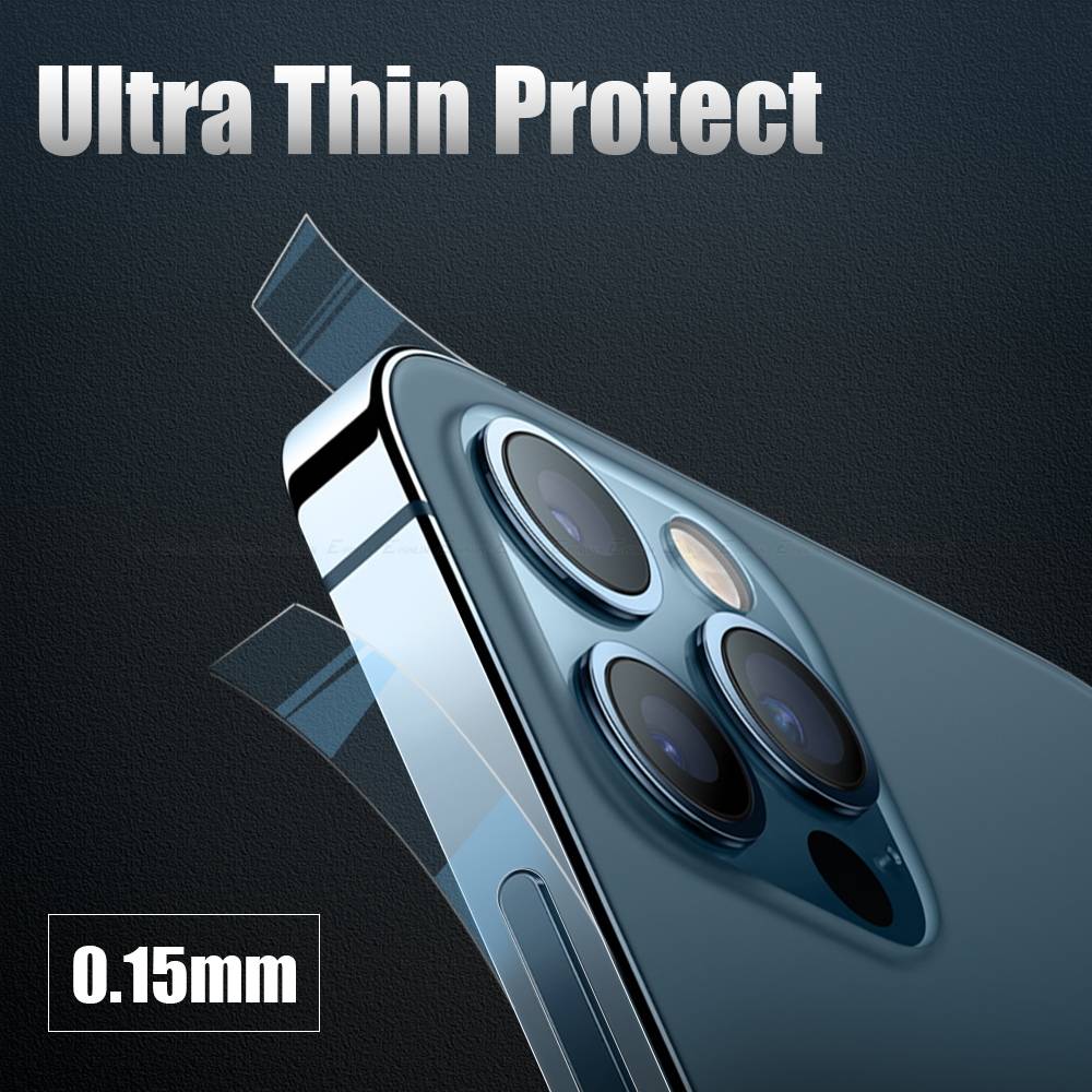 Phim Dán Bảo Vệ Khung Viền Điện Thoại iPhone 14 13 12 Pro Max Plus mini Bằng TPU Hydrogel Siêu Mỏng
