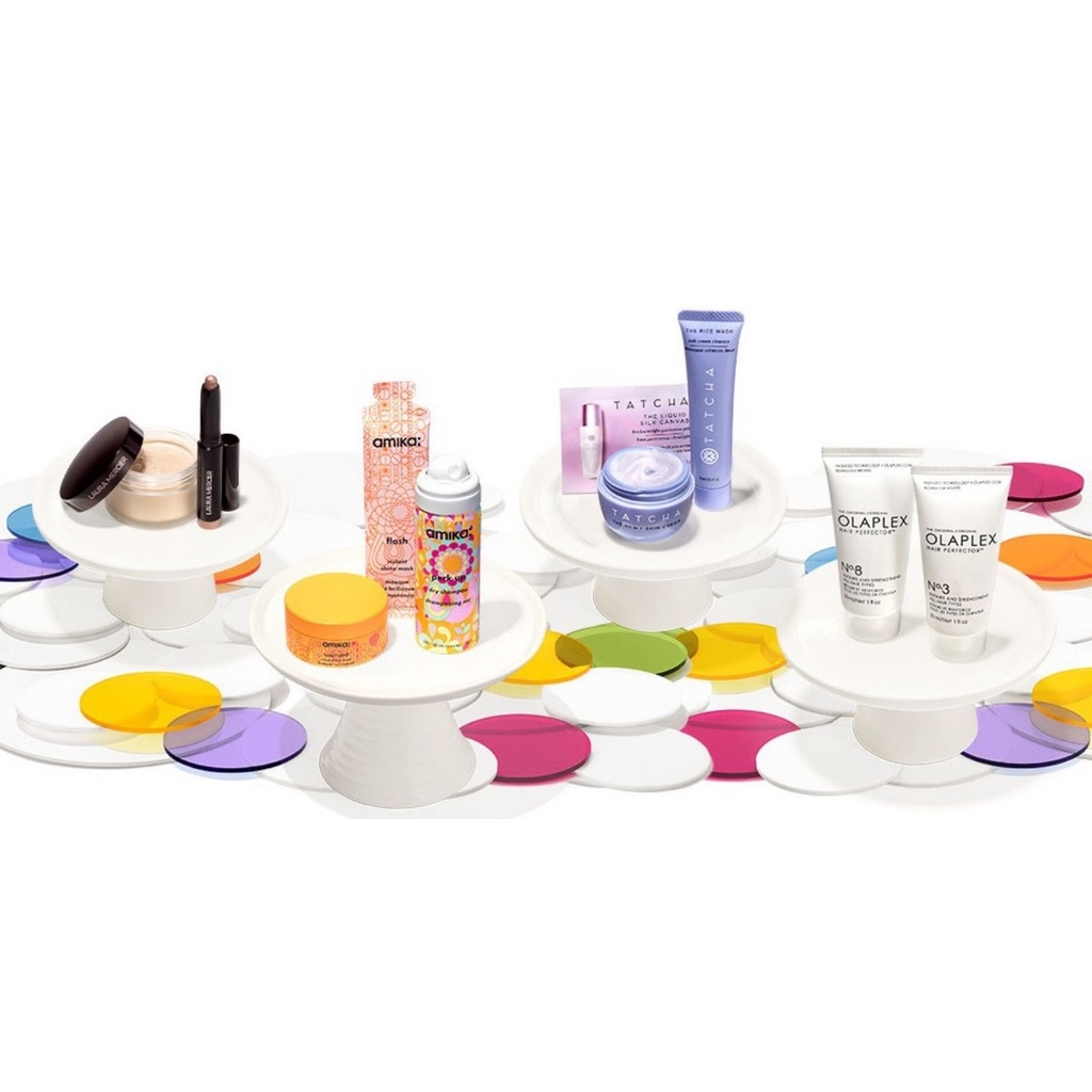 NHẬP MỸ -  PHẤN PHỦ LAURA MERCIER MINI SIZE TẶNG MÀU MẮT