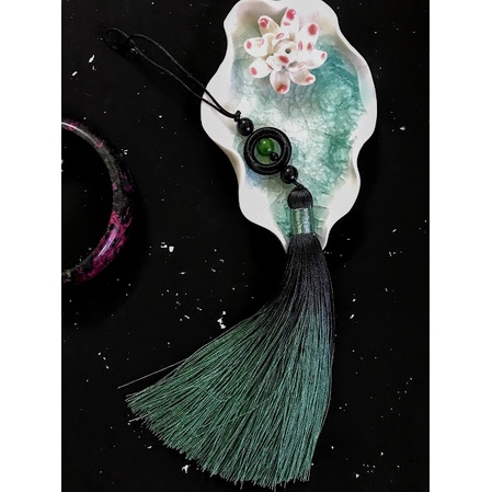 TUA RUA CỔ TRANG PHONG CÁCH TIÊN HIỆP - DÂY TREO TRANG TRÍ MÀU OMBER