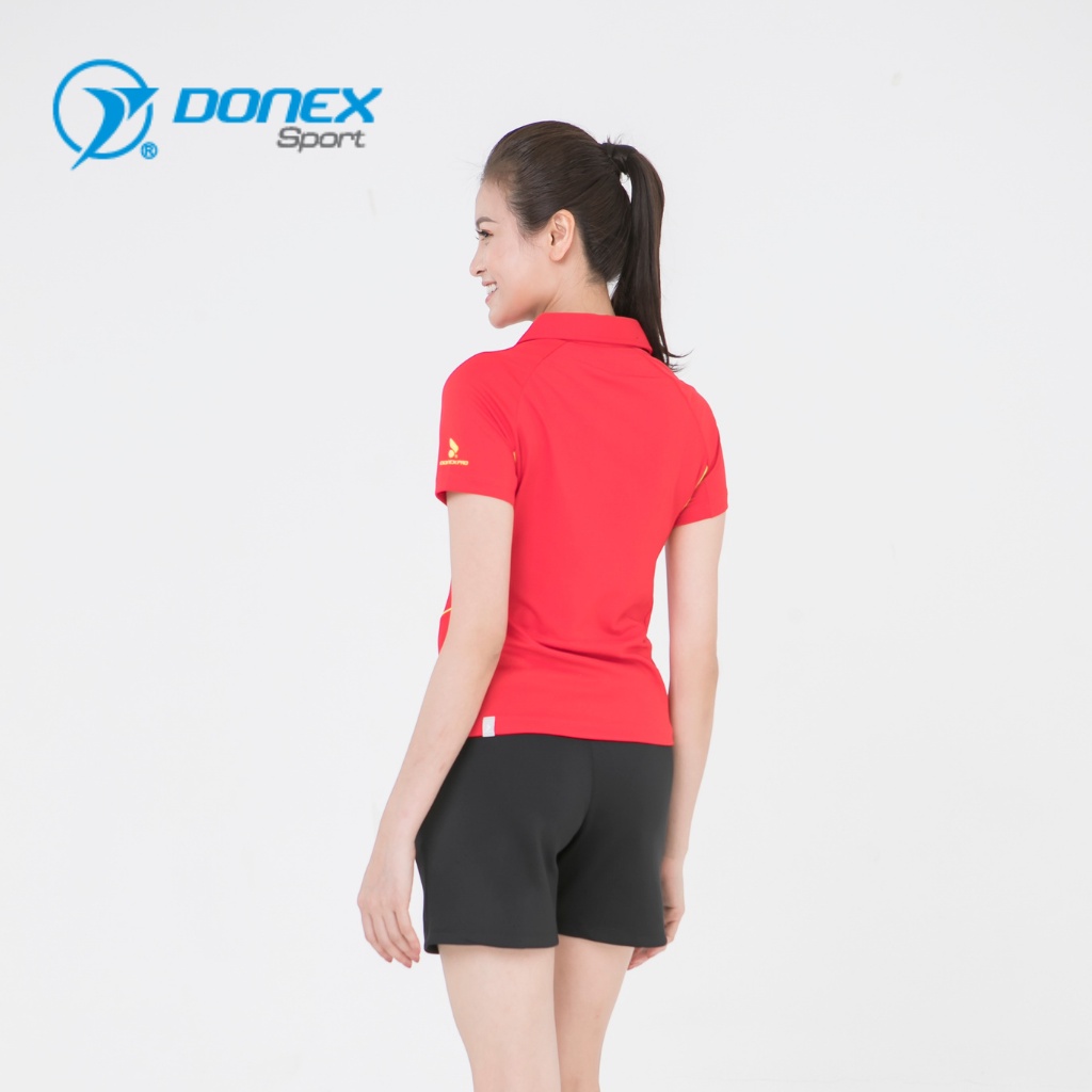 Áo Thể Thao Nữ DONEXPRO Form Regular Lên Dáng Chuẩn, Vừa Vặn Cơ thể, Chất Vải Thoải Mái, Thấm Hút Mồ Hôi Tốt AC-3394