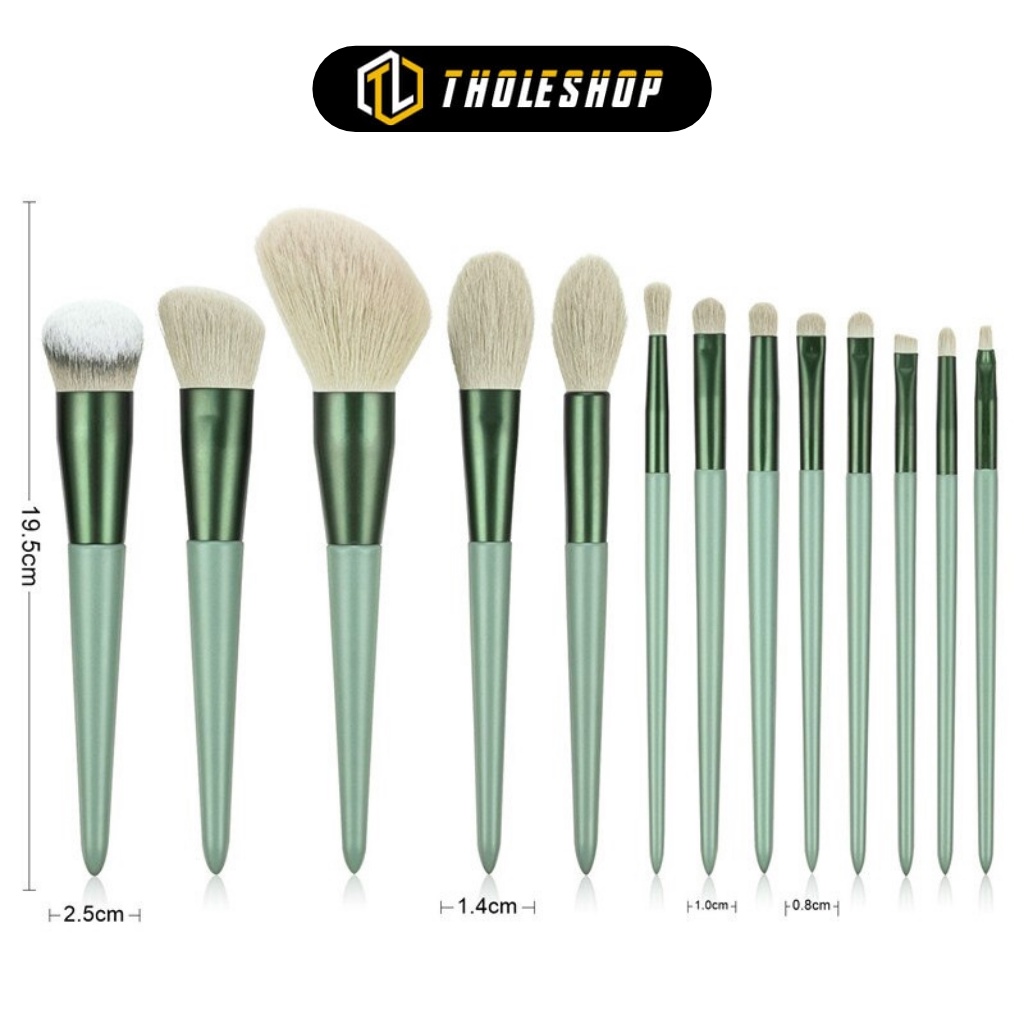 Cọ Trang Điểm - Bộ 13 Cọ Makeup Cá Nhân FIX Dùng Đánh Má Hồng/ Khối/ Phấn Mắt 9818