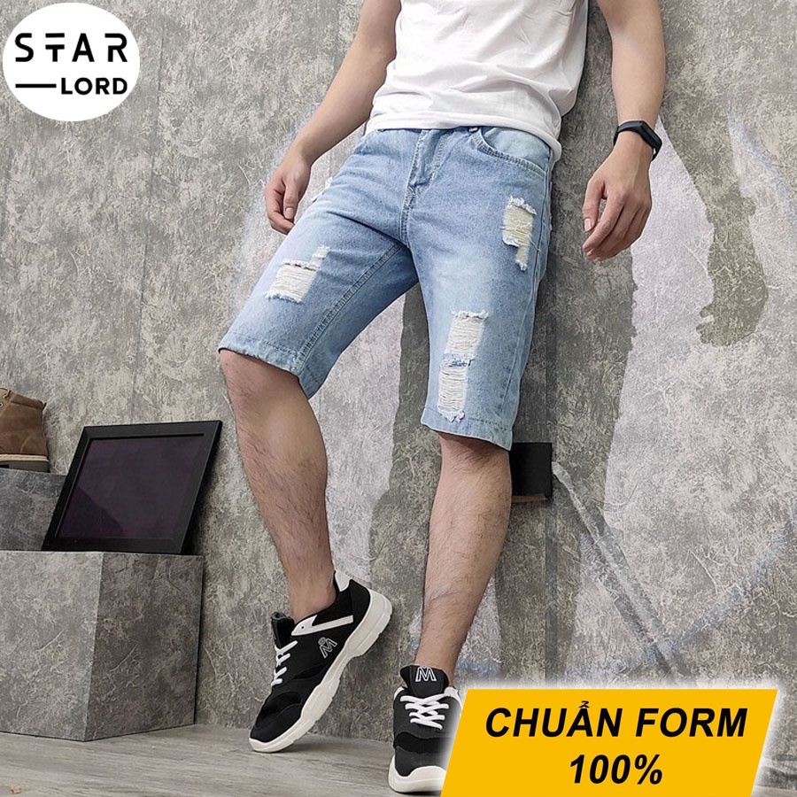 Quần short nam jean đẹp chuẩn siêu bền SL416 STARLORD