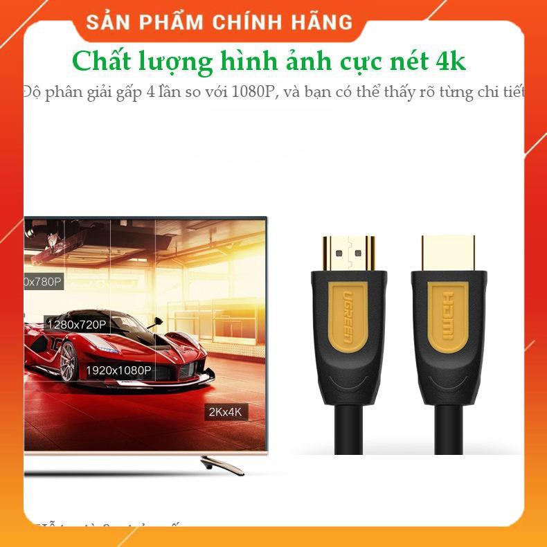 Dây cáp HDMI 2.0 thuần đồng 100%, 19+1 UGREEN HD101 dailyphukien