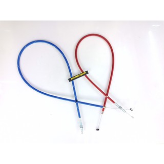 dây côn xe exciter 135 vỏ cáp chất lượng màu xanh đỏ