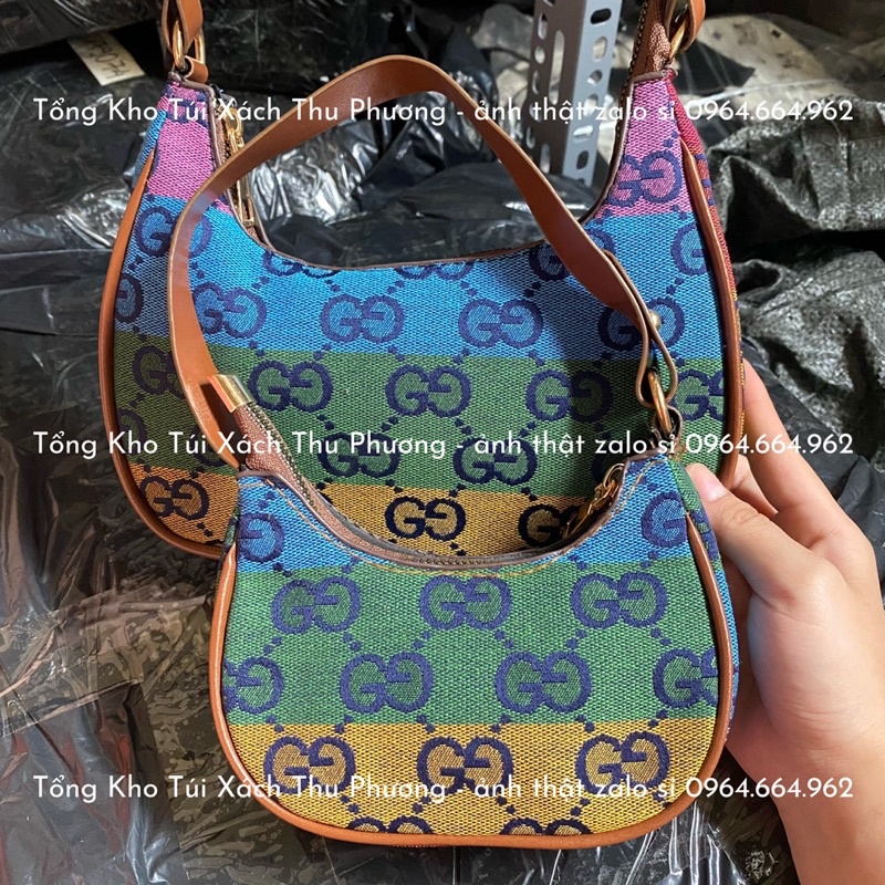 Túi kẹp nách dáng thuyền hoạ tiết chữ phối nhiều màu size 22 - size 14 siêu xinh (ảnh thật shop chụp)