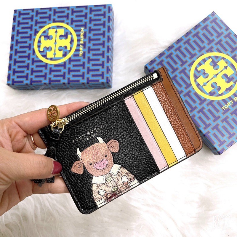 Ví đựng thẻ Tory burch da mềm xinh full box