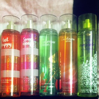 XỊT THƠM NƯỚC HOA TOÀN THÂN BATH & BODY WORKS FINE FRAGRANCE MIST