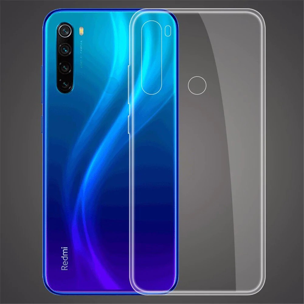 Ốp Xiaomi Redmi Note 8 dẻo trong suốt (Loại đẹp)