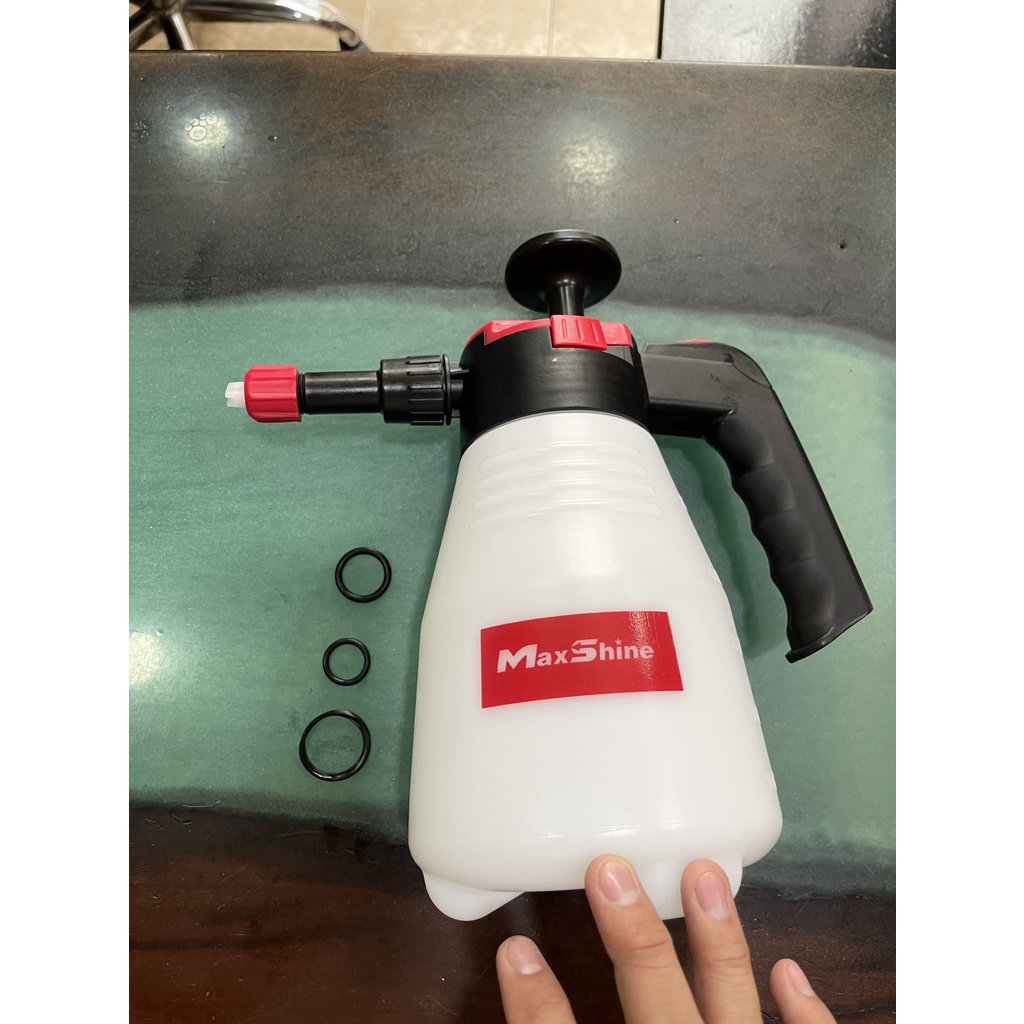 Bộ 4 Miếng Mút Tạo Bọt/ Bộ 3 Ron Cao Su Dùng Cho Bình Bọt Tuyết Cầm Tay MAXSHINE FS001