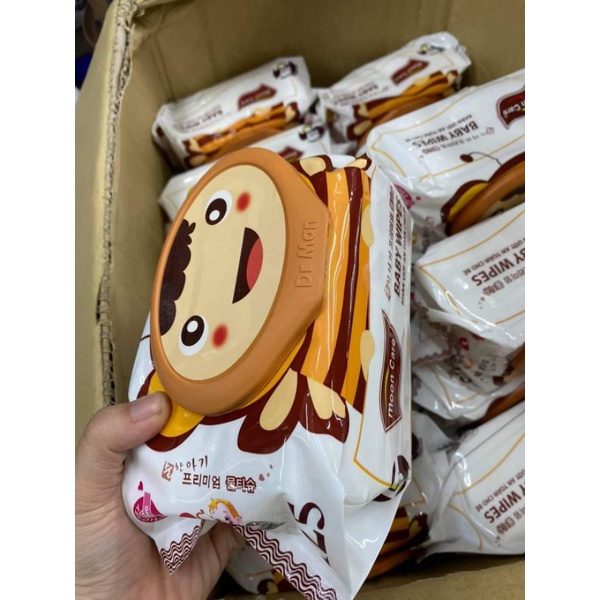 Khăn ướt con Ong Moon Care Dr.Man 125 tờ