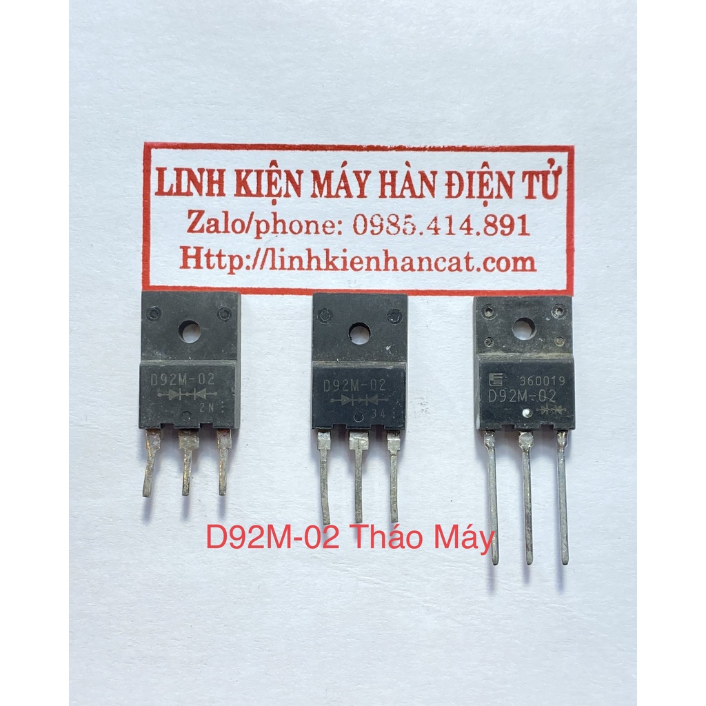 Diode Ra Hàn D92M-02 ( 20A 200V ) Tháo Máy