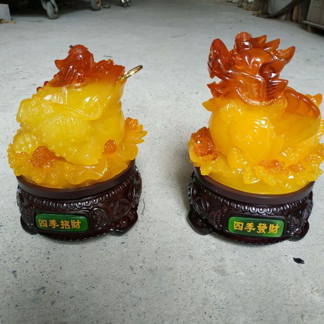Cóc kỳ ngọc các màu cỡ đại ( giá 1 cặp )