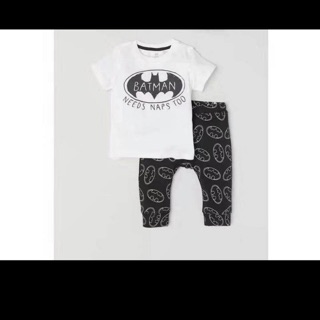 Bộ bé trai batman quần hoạ tiết