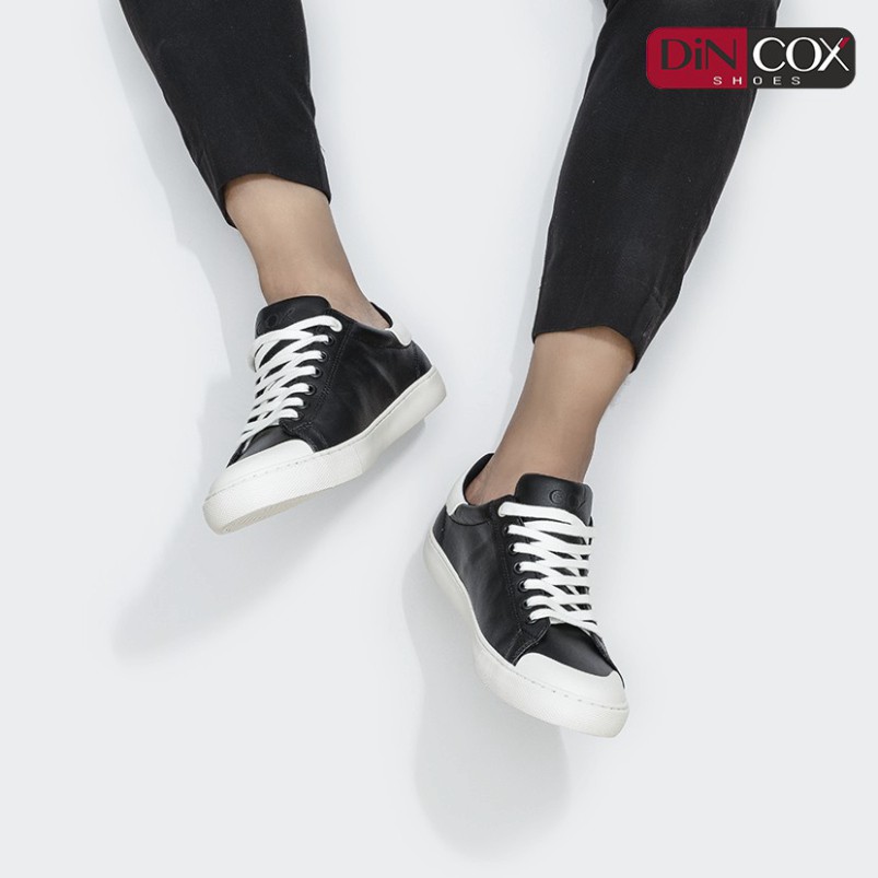 Giày thể thao nam, nũ Sneaker Dincox C13 Black/White